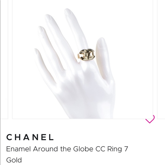 Chanel Around the Globe map ring 7 - Picture 4 of 11